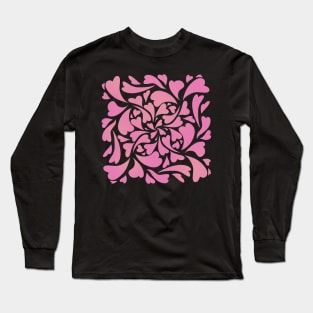 St. Valentine day pattern Long Sleeve T-Shirt